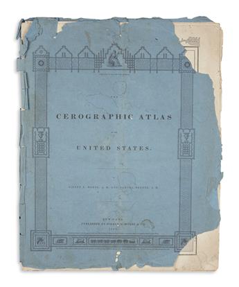 MORSE, SIDNEY; and BREESE, SAMUEL. Cerographic Atlas of the United States.